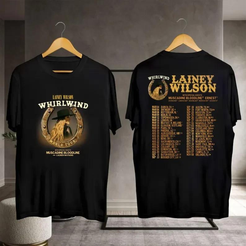 Lainey Wilson Whirlwind World Tour 2026 Shirt Lainey Wilson 2026 Concert XXL