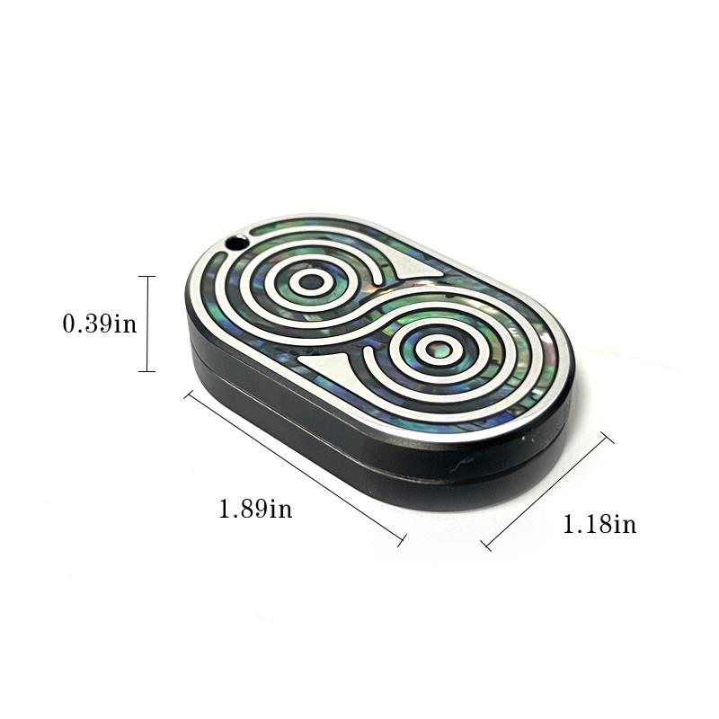 Mechanical Fritillary Material Fidget Slider ADHD Metal EDC Fidget Toys Office Desk Toys Anxiety Stress Relief Toys Adult Gift