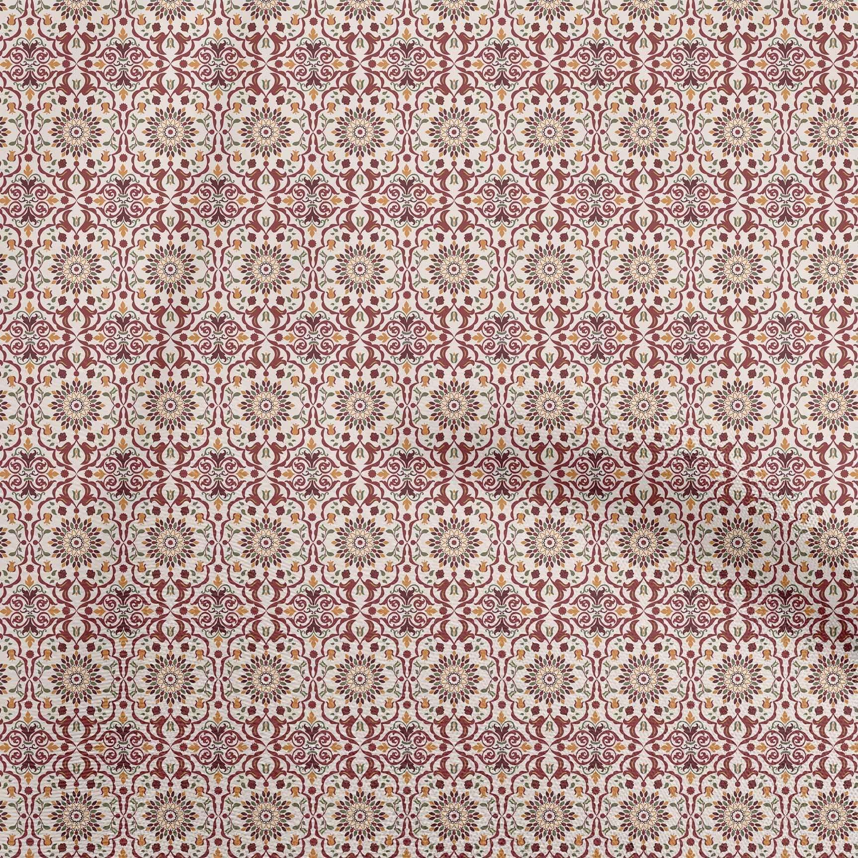 

OneOone Cotton Flex Dusty Blue Fabric Азіатська тканина Suzani Craft Projects Decor Fabric Printed By The Yard 40 дюймів 42 Inch Wide - Viscose Chiffon білий