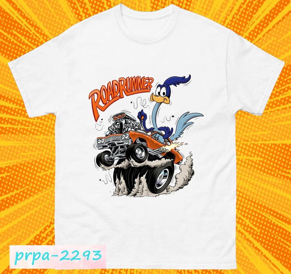 Plymouth Road Runner T-Shirt Rat Fink Art Shirt Unisex T-Shirt S