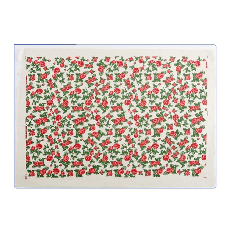 Pottery Ceramics Clay Transfer Paper Porcelain Decals DIY Flower Pattern for Handmade Glaze Underglaze Creative Sticker