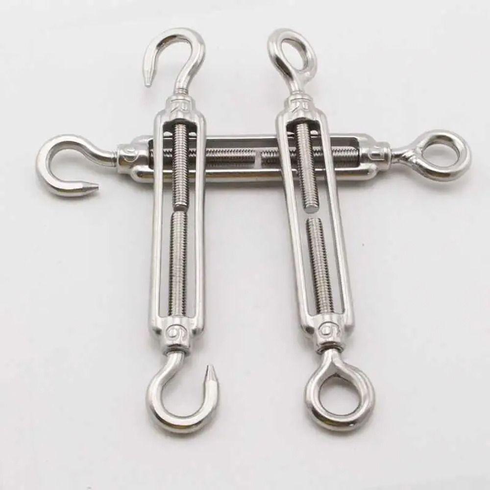 1Pcs M4/M5/M6/M8 Tension Device Line 304 Stainless Steel Chain Rigging New Wire Rope Tensioner