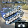 2Pcs/Set High Brightness Daytime Running Light Wind Fan Powered 8 LED Car Light External DRL Running Lights Headlight Lamp