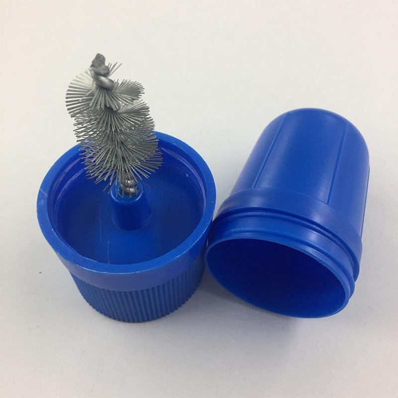 2 in 1 Battery Terminal Brush for Side & Top Car Battery Post Terminal Cleaner Dirt Corrosion Brushes Hand Tool.