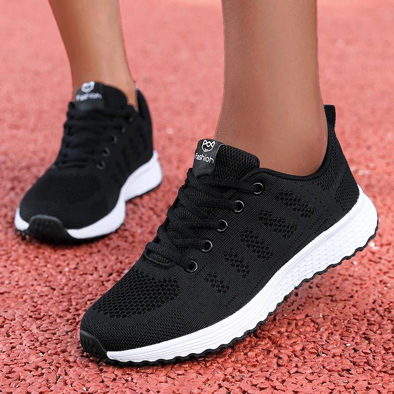 Fashion Women Breathable Sports Shoes for Women 2025 Casual Tennis Shoes Walking Mesh Running sandals Platform Sneakers Female Footwear