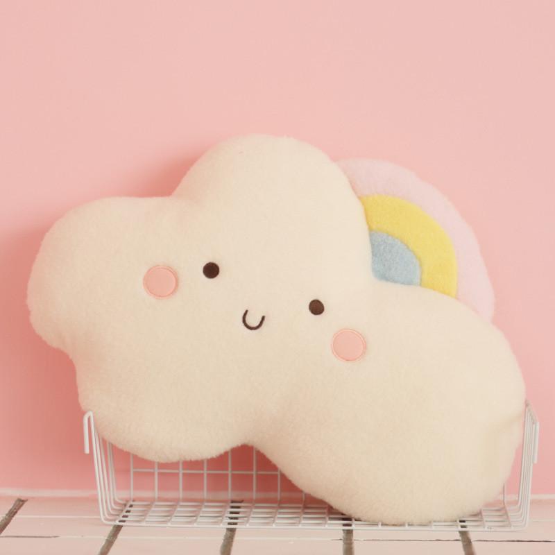 Modern Simple Style Pillow Cloud Bay Window Sofa Living Room Doll Girl Cute Pillow Gift