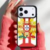 Portugal National Flag Phone Case for iPhone 17 Air 16e 15 14 13 Pro Max Back Cover for 12 11 Pro Coque