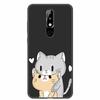 Per Nokia 6.1 Plus Custodia Adorabile Morbido Silicone Cartone Animato Gatto TPU Custodie per Telefono per Nokia X6 Copertura 6.1Plus Carina Coque per NokiaX6 Guscio