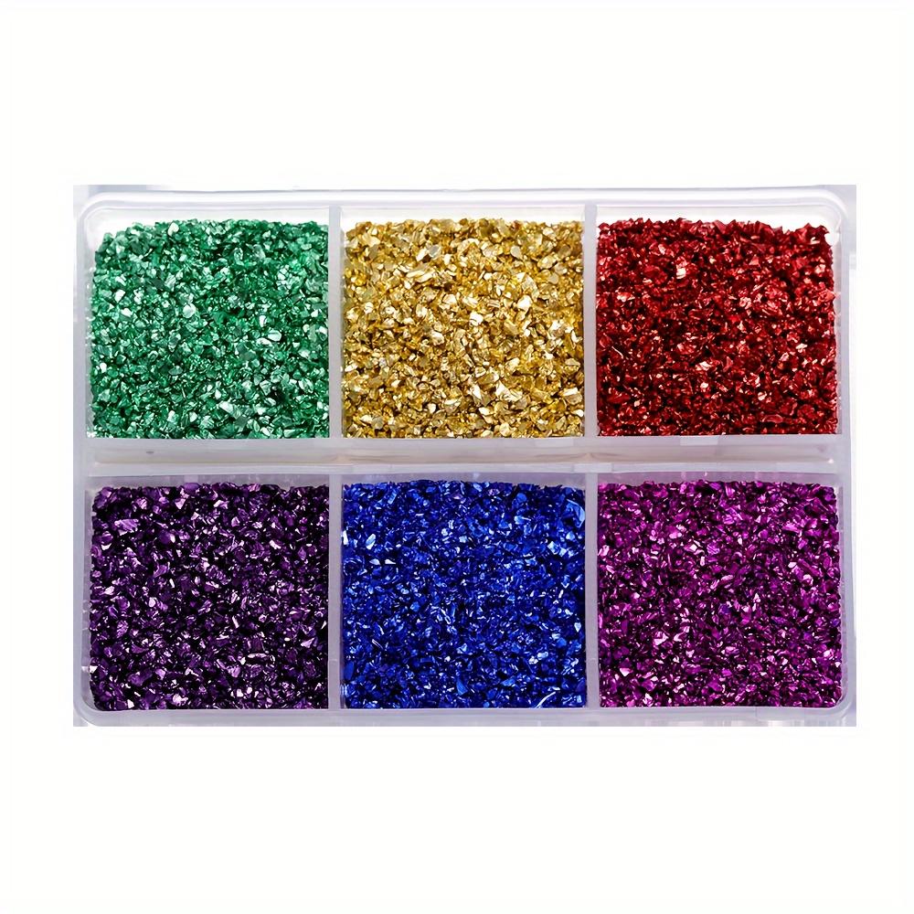

1Box 30g Crushed Glass Stone Resin Filling Colorful Irregular Broken Stone for DIY Epoxy Resin Mold Nail Art Decoration Material