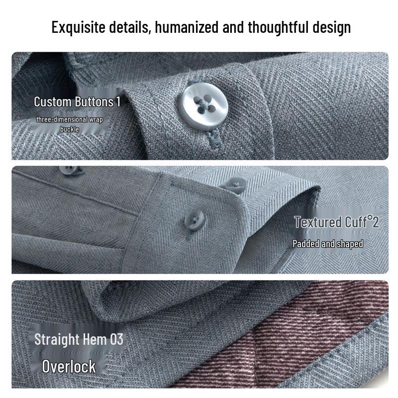 FIRS Men's Tencel & Wool Lined Thermal Shirt