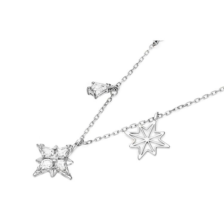 Swarovski Symbolica Eight-Pointed Star Crystal Necklace Women necklace 5511404