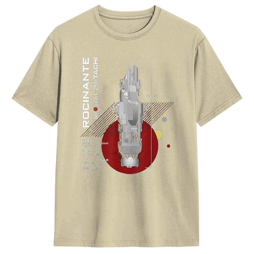 The Expanse MCORN Rocinante TShirt Unisexs Street Style TShirts Summer O Neck Harajuku Tee Shirt Casual Oversized Clothes