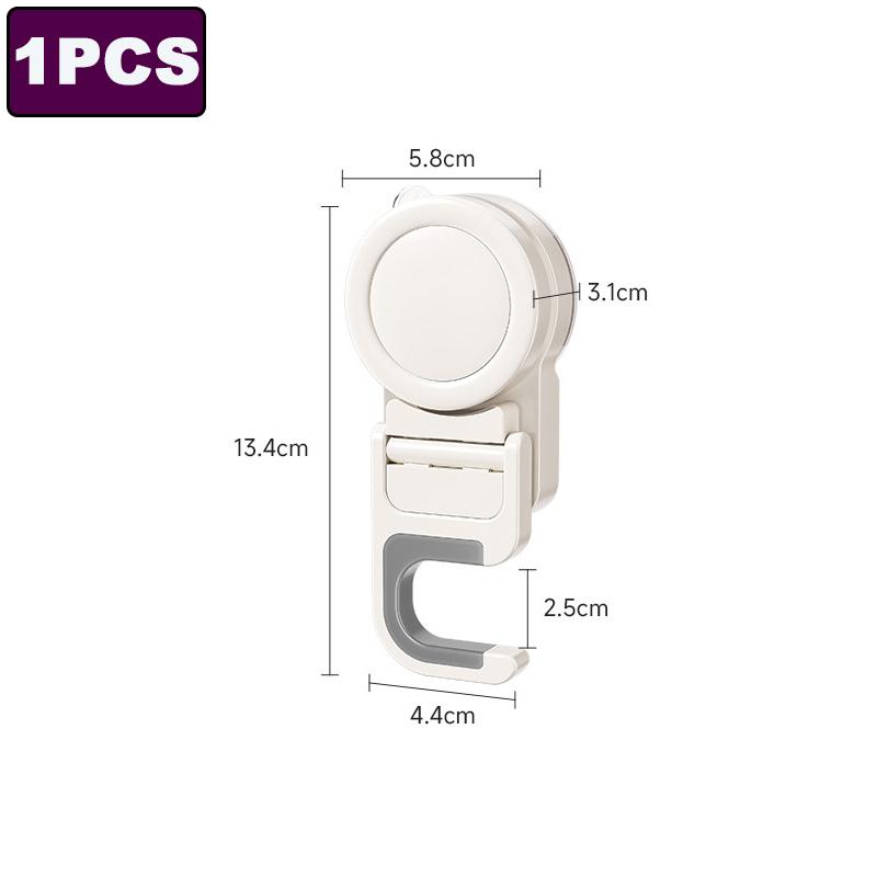 

Suction Cup Mop Clip Wall Mount Mop Broom Brush Storage Rack Clamp Waterproof Kitchen Bathroom Organizer Shelf Holder Accessorie