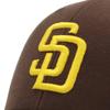 47Brand Cap MVP San Diego Padres MLB Brown Free 47 MVP