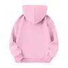 Kids Long Sleeve Pullover Hoodie with Loose Fit Letter Print and Pockets