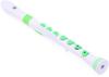NUVO Soprano Recorder, Baroque Style, Recorder+(B), Silicone Key, WhiteGreen N320RDWGR-B [Includes Dedicated Case and Fingering Chart]