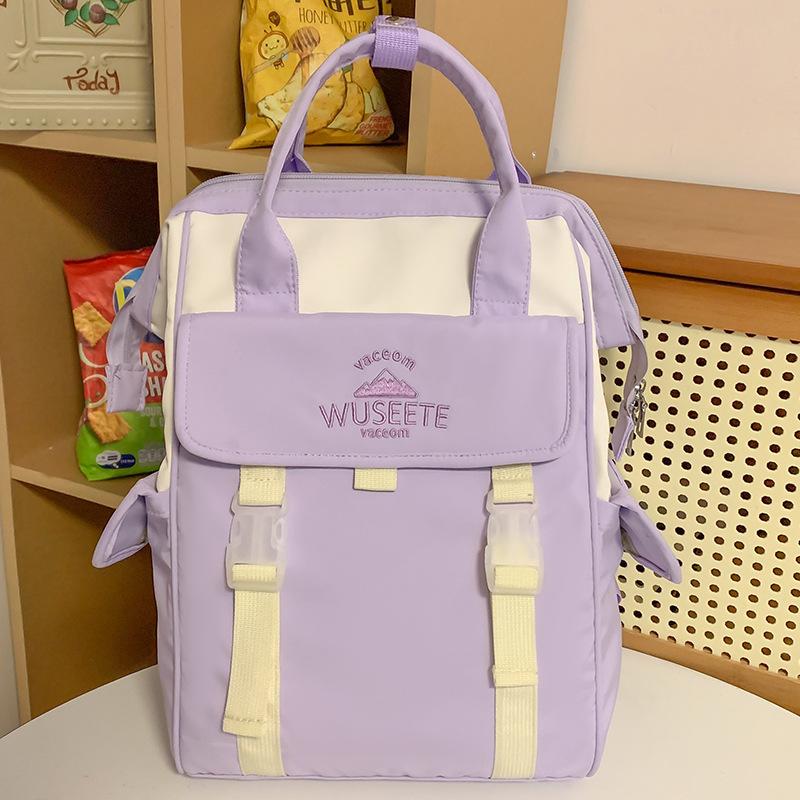 Handbag Elementary school girl High value girl Cute letter children Small backpack