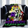 1pc, Season's Creepings: Cozy Home Decor Blankets Perfect for Bedroom, Living Room, Travel, Camping, Car