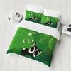 Luo Xiaohei Printed Polyester Children 3D Children'S King Size  Bedding Duvet Cover Set Cute Printed Cartoon Quilt Cover Home