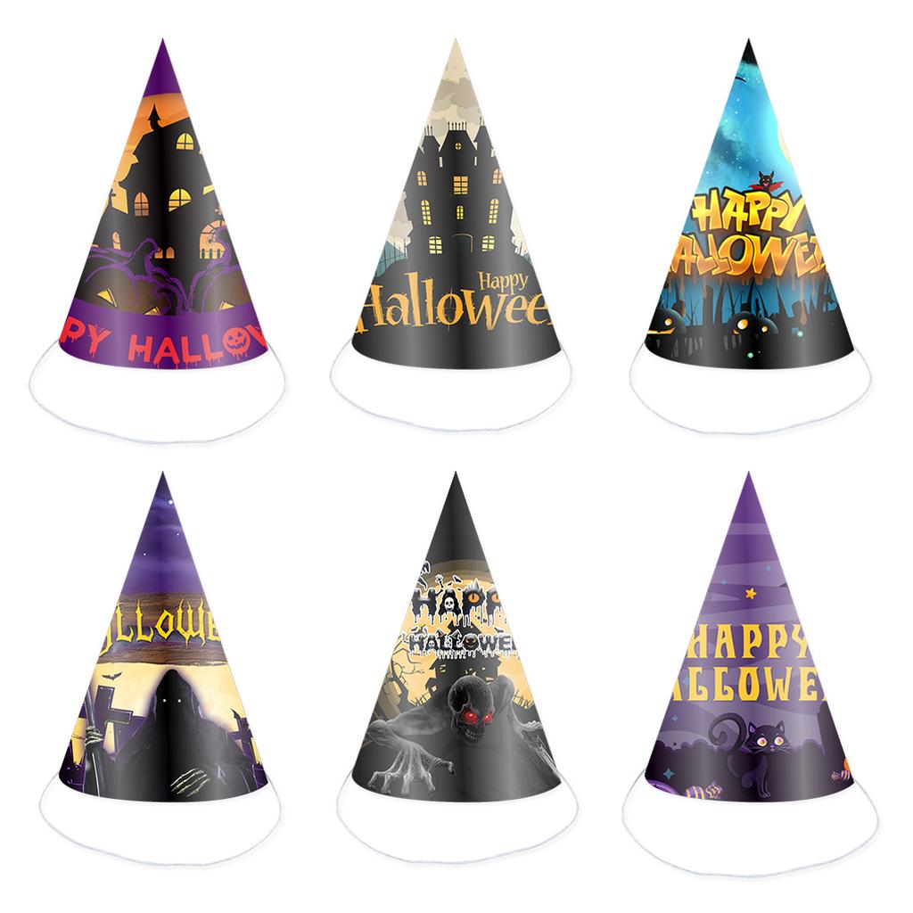 Halloween Ghost Costume Party Decoration Party Hat Pumpkin Ghost Funny Glasses Photo Props