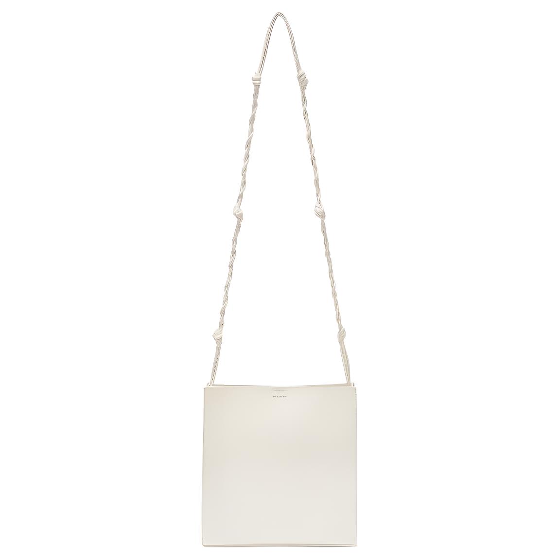 

New JIL SANDER Tangle Logo Embossed Medium Crossbody Bag J07WG0023P4841106 25.9*5.1*27.9CM