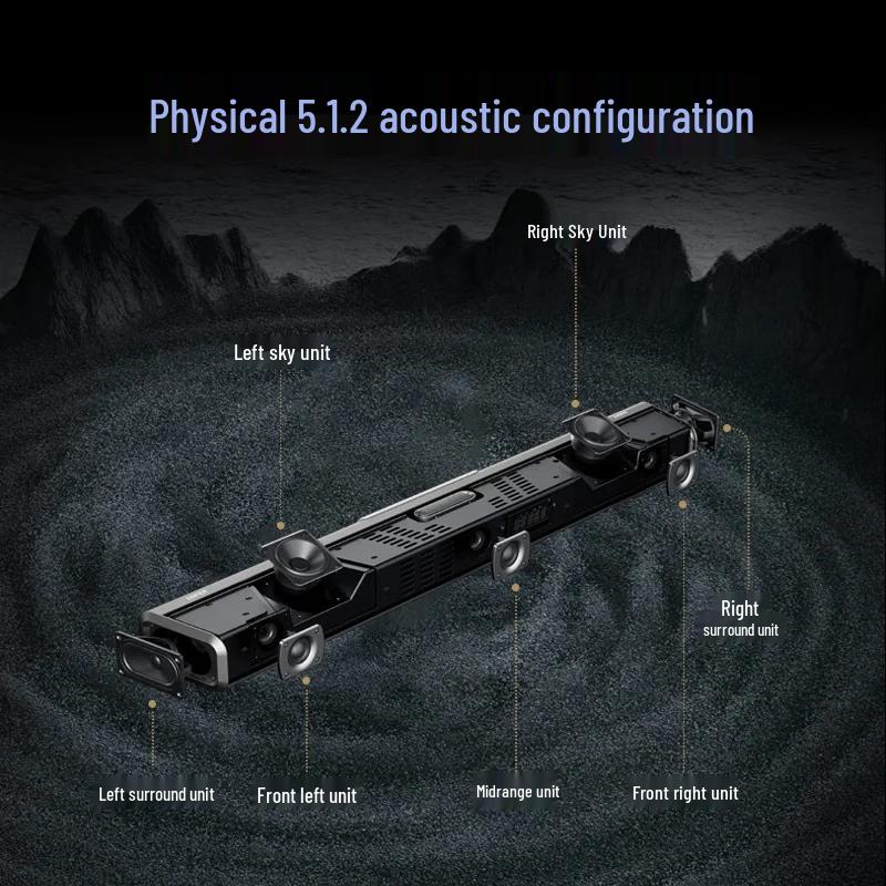 Edifier B70 Dolby Atmos Wireless Home Theater Soundbar CN Plug (adapter Included) (CN Version)