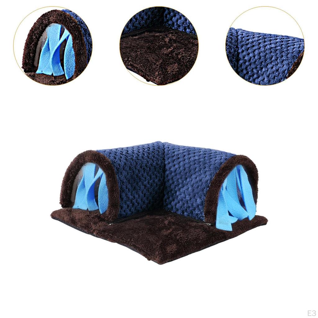 Meerschweinchen Versteck Hamster Tunnel Spielröhre Spielzeug Hasenbett für Ratte Eichhörnchen