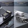 Telescopic Zoom LED Flashlight Outdoor Lighting Small Steel Cannon Flashlight