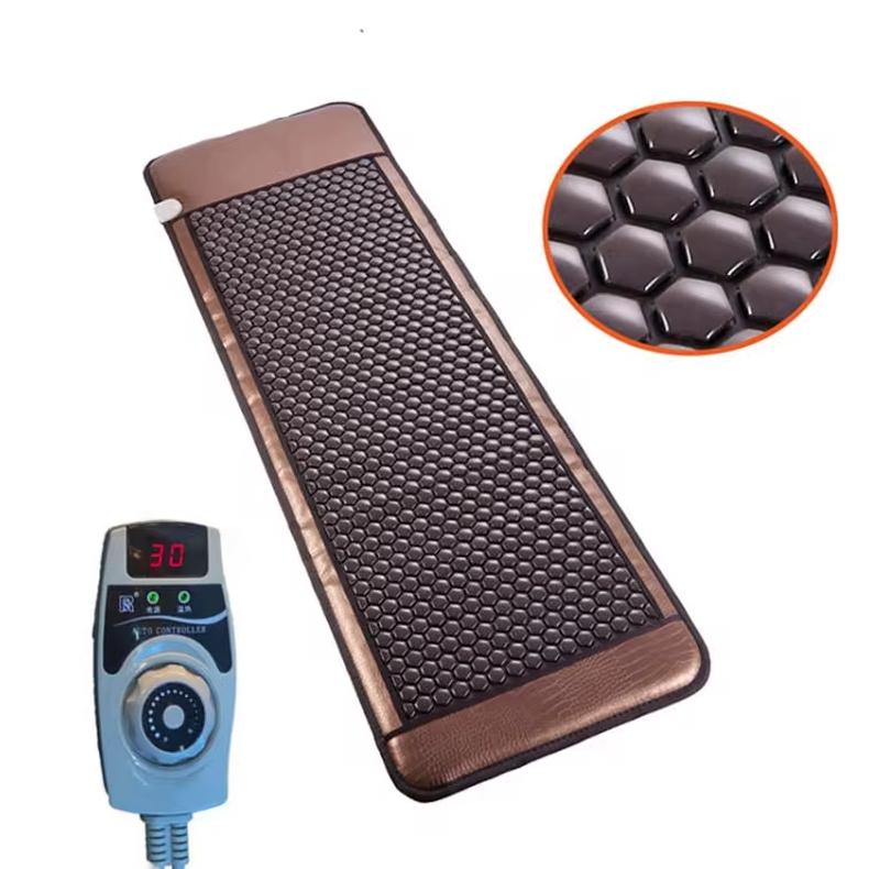 Jade Massage Mat Salon Beauty Thermal Bed Happy Dream Tourmaline Mattress Heating Pads For Relieving Stress Comfortable Home