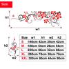 Modern Flower Rattan Acrylic Wall Stickers 3D DIY Wallpaper Living Room TV Background Wall Decal Home Decor