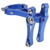 Adaptador de Suporte para Garrafa de Água Liga de Alumínio Guidão de Bicicleta de Estrada Conversor de GaiolaAzul
