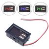 LED Digital Display Voltmeter Dual USB Output Voltage Meter Battery Tester Panel