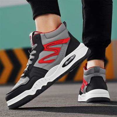 Scarpe da skate taglia grande autunno e inverno pelle sportive scarpe da skateboard studenti adolescenti scarpe casual alte