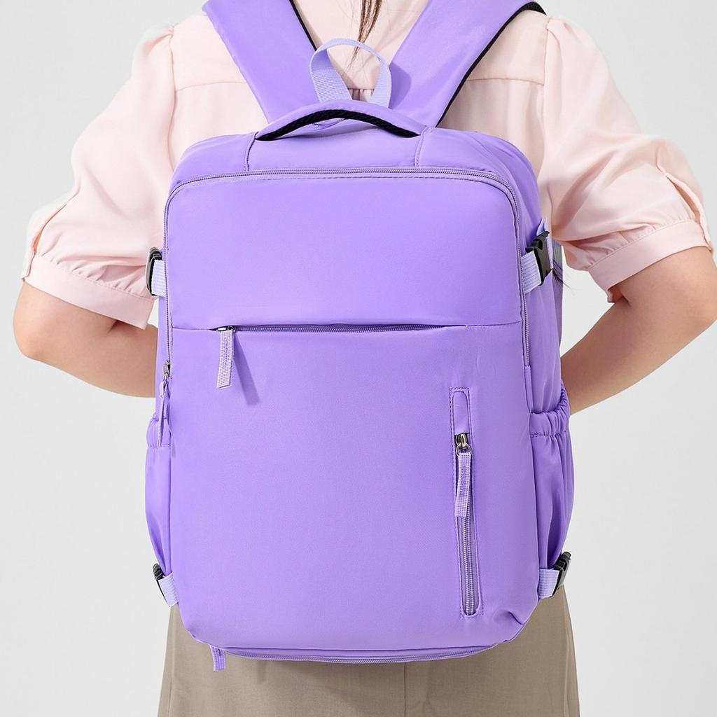 Schoolbag Travel Backpack Business Commuter Backpack Travel Light Luggage Large Capacity Business Trip Commuter Computer School Bag Female