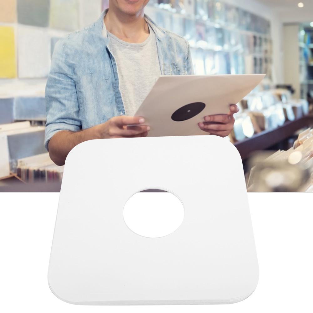 20 STÜCKE 12 Zoll Schallplatte Weiß Tasche Antistatisch CD Player Schutzhülle Hülle