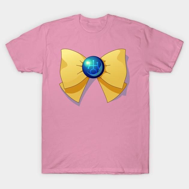 T Shirt Women Sailor Uranus Bow Harajuku Print Kawaii Tshirt Summer Short Sleeve Female T-Shirt Top Tee