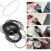 200Pcs Watch Back Case Rubber Waterproof O-Ring Gasket Repair Tools for Watchmaker Thickness 0.5Mm/0.6Mm High End Boxed