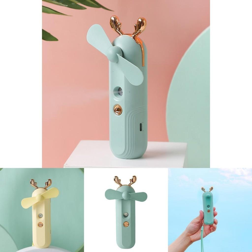 Cute Pet Automatic Spray Fan Mini Usb Humidifier Pocket Fan For Girls