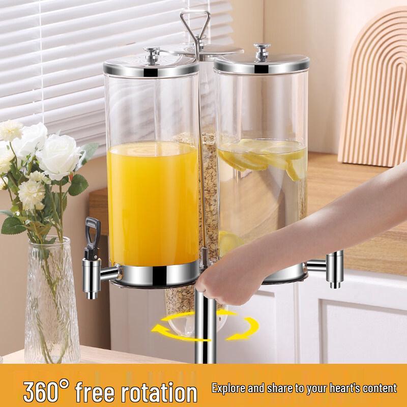 Stainless Steel Rotary Buffet Dispenser