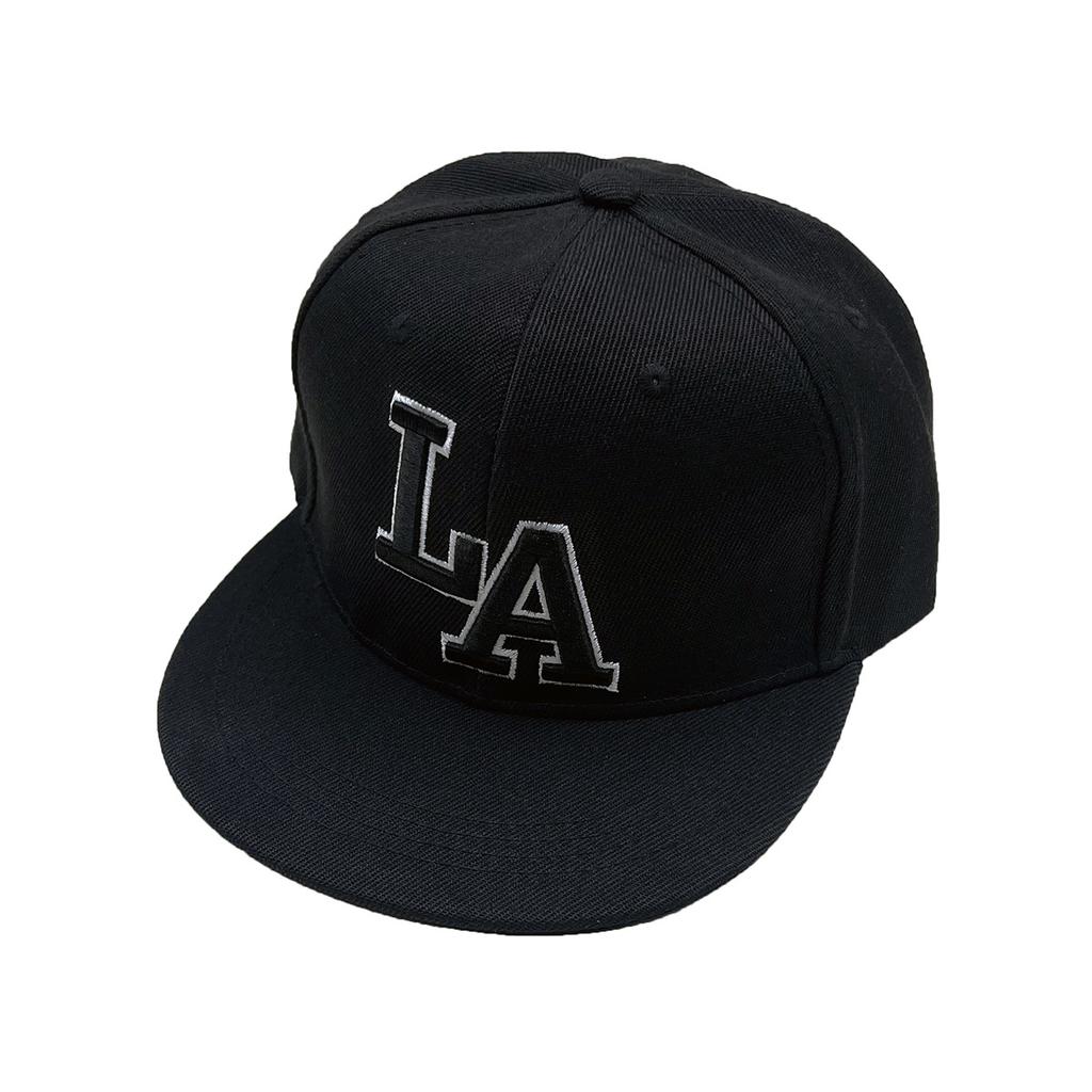Men'S Hats, Summer Outdoor Casual Flat-Brim Hats, Hip-Hop Hats, La Embroidered Baseball Caps, Sun-Protection Sun Protection Hats