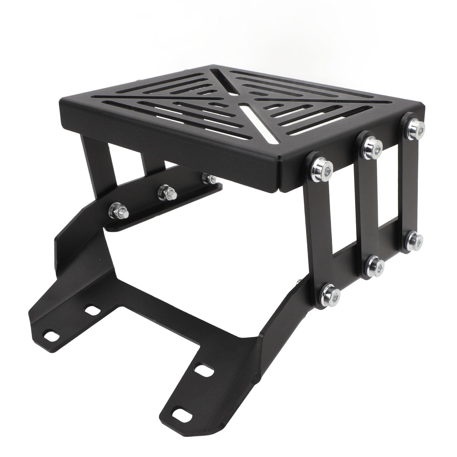 

Задний багажник для мотоцикла, верхний кофр из углеродистой стали, кронштейн для дорожного кейса, рама багажника мотоцикла, раздвижная