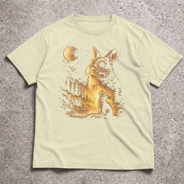 Vintage 90S Animal Graphic T Shirts for Men Women Streetwear Short Sleeve ONeck Tops Vintage Design Classic Tops Tees