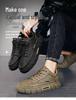 Herren Trendige Schwarze Leder Frühling Sneaker: Atmungsaktive, Wasserdichte, Rutschfeste Freizeitschuhe