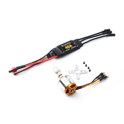 2217 2300KV bezkomutátorový motor 40A ESC s T zástrčkou 3,5mm banánkové konektory pro RC letadlovou helikoptéru