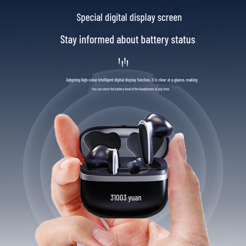 KOOKZZ R05 Active Noise Cancelling Half-In-Ear Bluetooth Earbuds