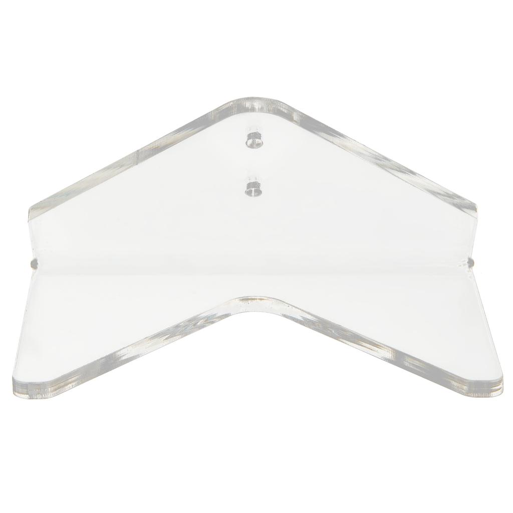 Suport Rack de Afișare Skateboard Acrilic Transparent Montare pe Perete Umeraș Suport pentru Uz Casnic sau de Birou