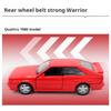 1/36 Scale Quattro 1980 Alloy Car Models Toy Diecasts Vehicles Model Doors Opened Pull Back Sport Car for Adult Collection Gifts