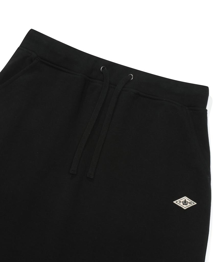 Columbia University 1754 Crown Terry Long Skirt Black