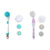 Electric Bath Brush Four-in-one Multi-function Long-handled Bath Brush Household Body Scrubber with Handle for Men Women