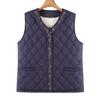 Grandma's Winter Vest with Fleece and Thickened Warm Vest